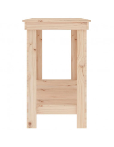 Banco da Lavoro 140x50x80 cm in Legno Massello di Pino
