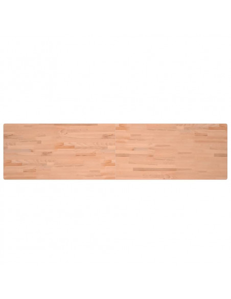 Banco da Lavoro 220x55x81,5 cm Legno Massello Faggio e Metallo