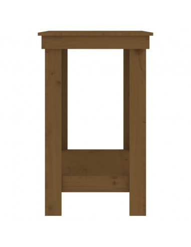 Banco da Lavoro Miele 110x50x80 cm in Legno Massello di Pino