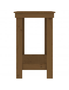 Banco da Lavoro Miele 80x50x80 cm in Legno Massello di Pino