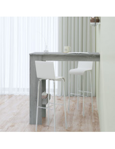 Bancone da Muro Grigio Sonoma 102x45x103,5 cm Legno Multistrato