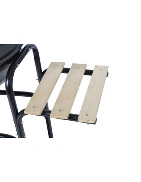 Barbecue a legna e carbone Michigan XL, barbeque rotondo