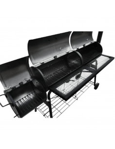 Barbecue con Affumicatore Nevada XL Nero