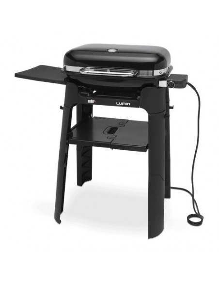 Barbecue elettrico Weber 92010853 LUMIN 230V 2,2 Kw Nero Nero