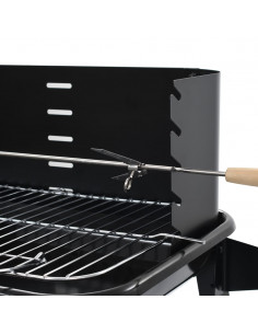 Barbecue Mobile a Carbonella con Ruote