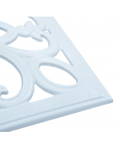 Base Ombrellone Bianca 12 kg 49 cm in Ghisa