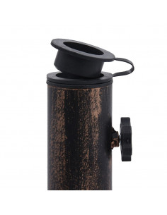 Base Ombrellone Bronzo 12 kg 49 cm in Ghisa