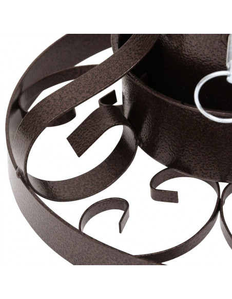 Base per Albero di Natale Rame Anticato 29x29x15,5 cm