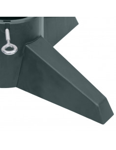 Base per Albero di Natale Verde 55,5x55,5x15 cm