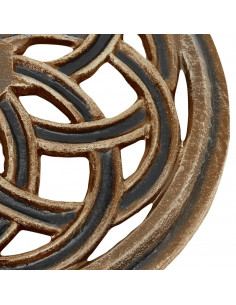 Base per Ombrellone Bronzo 44x44x31 cm in Ghisa