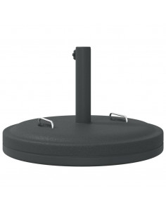 Base per Ombrellone con Manici per Pali Ø38/48 mm 25 kg Rotonda