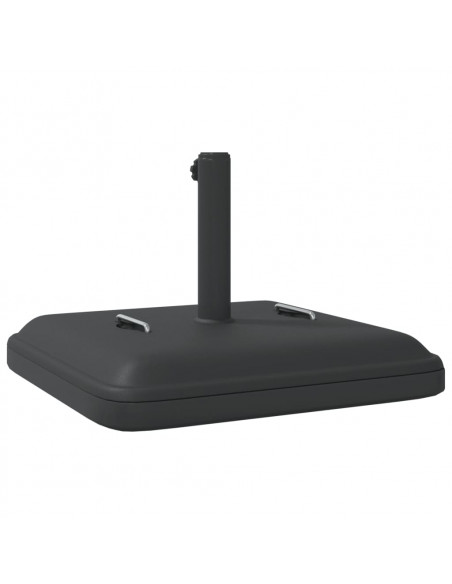 Base per Ombrellone con Manici per Pali Ø38/48 mm 27kg Quadrata