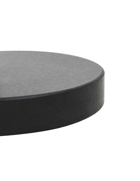 Base per Ombrellone in Granito 28,5 kg Circolare Nera