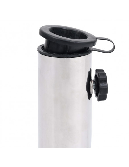 Base per Ombrellone Nera 45x25x8,3 cm in Granito