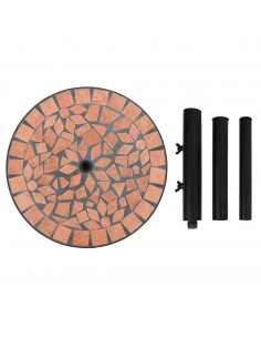 Base per Ombrellone Terracotta Rotonda 12 kg