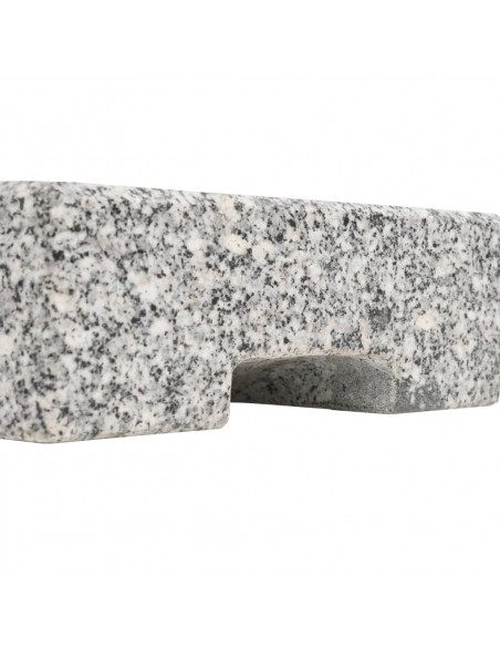 Base per Parasole in Granito Rettangolare 25 kg