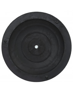 Base per Parasole Rotonda in Poliresina 10 kg Nera