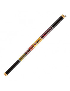 Bastone pioggia Meinl 045876 WOOD SERIES Rainstick Rs1Bk Xl Black Blac