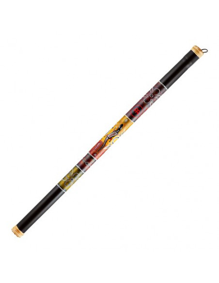 Bastone pioggia Meinl 045876 WOOD SERIES Rainstick Rs1Bk Xl Black Blac