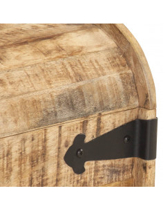 Bauli 2 pz in Legno Massello di Mango