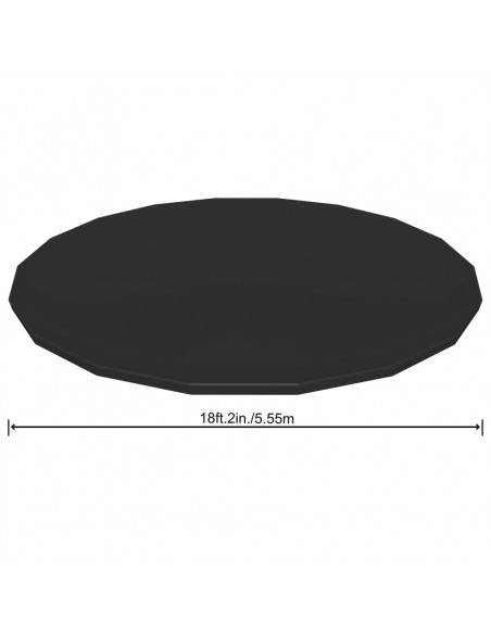 Bestway Copertura per Piscina Flowclear Fast Set 555 cm
