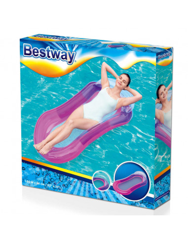 Bestway Lettino Gonfiabile da Piscina Aqua Lounge