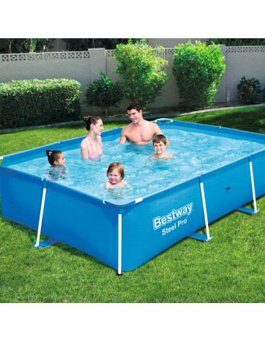 Bestway Piscina con Telaio in Acciaio Steel Pro 259x170x61 cm 56403
