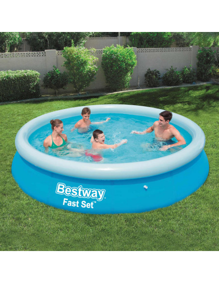 Bestway Piscina Gonfiabile Rotonda Fast Set 366x76 cm 57273