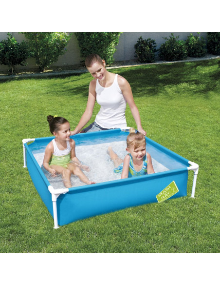 Bestway Piscina My First Frame Pool 122x122x30,5 cm