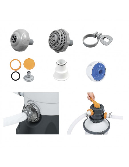 Bestway Pompa con Filtro a Sabbia Flowclear