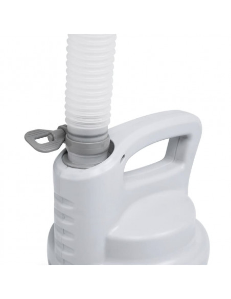 Bestway Pompa di Drenaggio Piscina Bianca