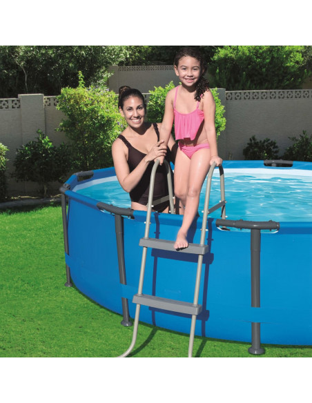 Bestway Scaletta per Piscina a 2 Gradini Flowclear 84 cm 58430