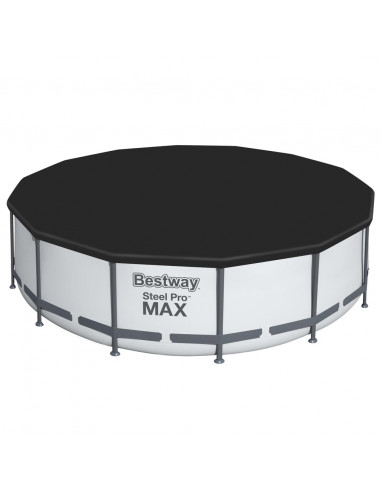 Bestway Set Piscina Rotonda Steel Pro MAX 396x122 cm