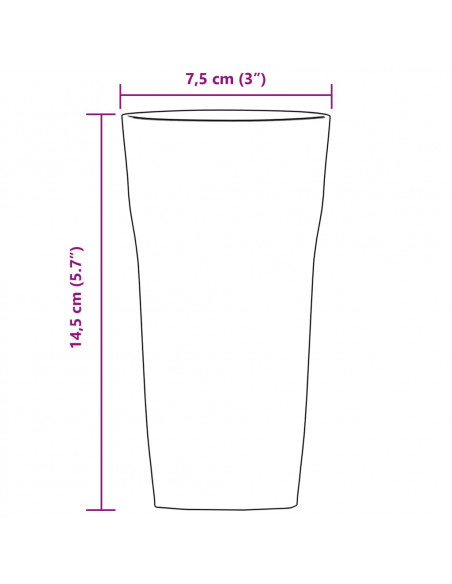 Bicchieri da Birra 6 pz 310 ml