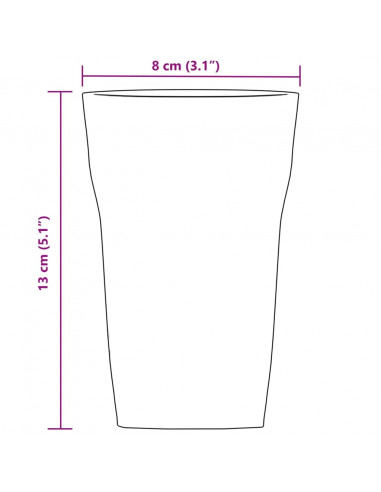 Bicchieri da Birra 6 pz 415 ml