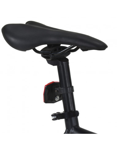 Bicicletta a Scatto Fisso Nera 700c 55 cm