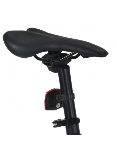 Bicicletta a Scatto Fisso Nera e Blu 700c 51 cm