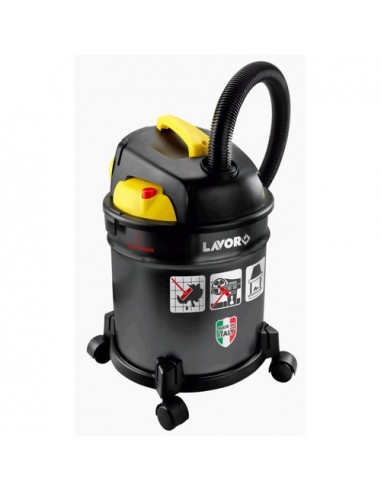 Bidone aspiraceneri Lavor Wash 8 243 0003 Freddy 4In1 Black e Yellow B