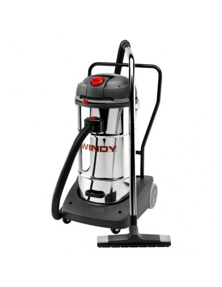 Bidone aspiratutto Lavor Wash 8 240 0001 WINDY 365 Ir Inox e Nero Inox
