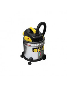 Bidone aspiratutto Lavor Wash 8 243 0002 Vac 20 S Inox e Nero Inox e N