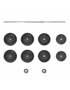 Bilanciere con Dischi Set 60 kg