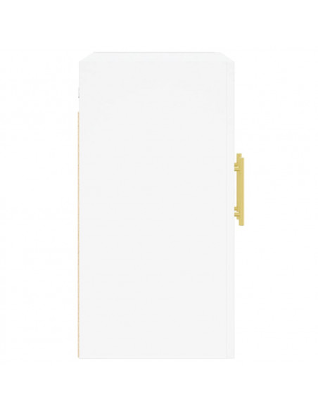 Armadietto a Muro Bianco 60x31x60 cm in Legno Multistrato