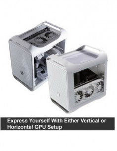 BITFENIX CASE MICRO ATX PRODIGY M 2022 WHITE