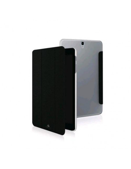 BLACK ROCK APPLE iPad MINI 5 GEN / 7.9 / MINI 4 CUSTODIA AD AGENDA TPU TRASPATENTE E SIMILPELLE NERO