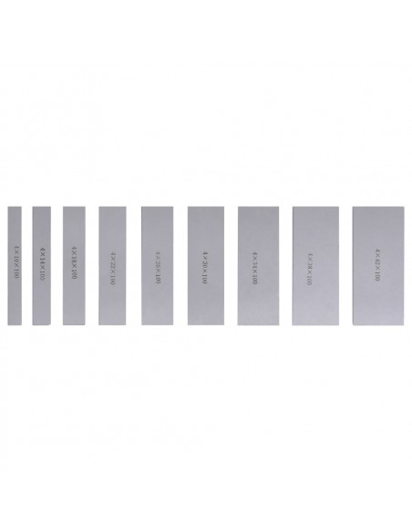 Blocchi Paralleli 100 mm 18 pz 10-42 mm