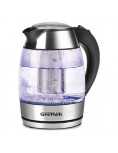 Bollitore elettrico G3 Ferrari G10066 Bolle Blu Inox e Trasparente Ino