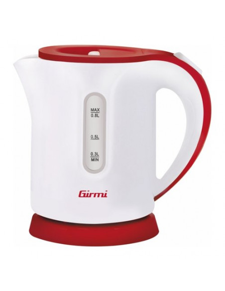 Bollitore elettrico Girmi BL1000 Bianco e Rosso Bianco e Rosso