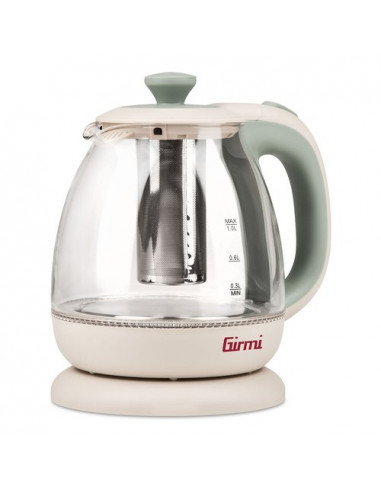 Bollitore elettrico Girmi BL4105 Tisaniera Crema e Verde Crema e Verde