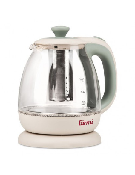 Bollitore elettrico Girmi BL4105 Tisaniera Crema e Verde Crema e Verde