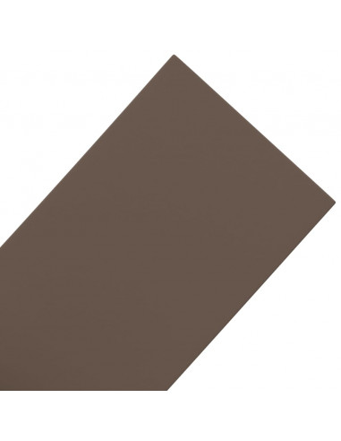 Bordature da Giardino 2 pz Marroni 10 m 20 cm in Polietilene